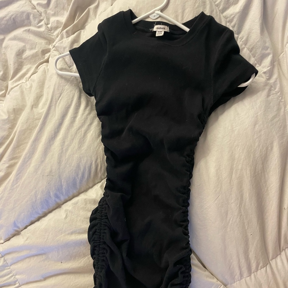 Garage Black Dress with ties